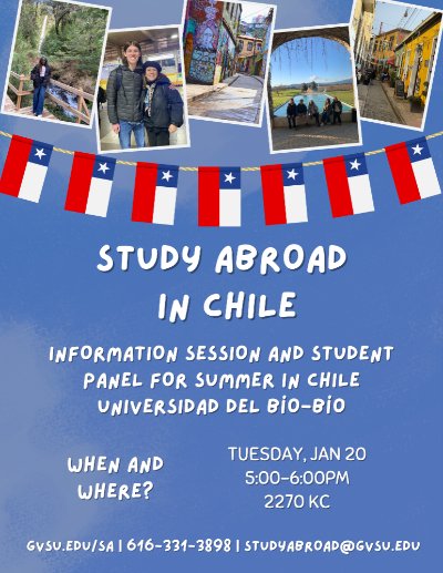Study Abroad in Chile - Info Session